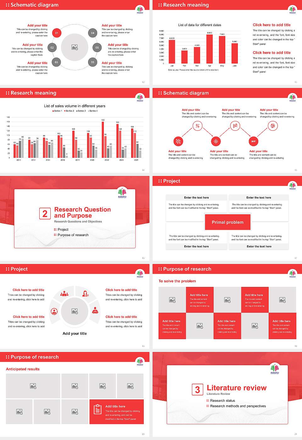 Bharti Vishwavidyalaya Graduation Thesis Defense PPT Template16:9 ratio PPT effect preview image3