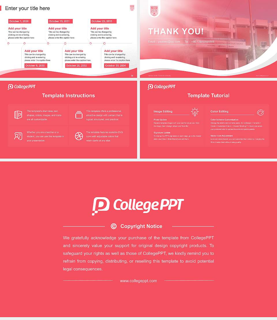 Harcourt Butler Technical University Lecture Sharing and Networking Event PPT Template16:9 ratio PPT effect preview image4