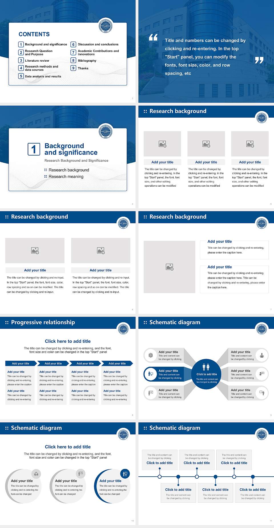 Transnational Law and Business University Graduation Thesis Defense PPT Template4:3 ratio PPT effect preview image2