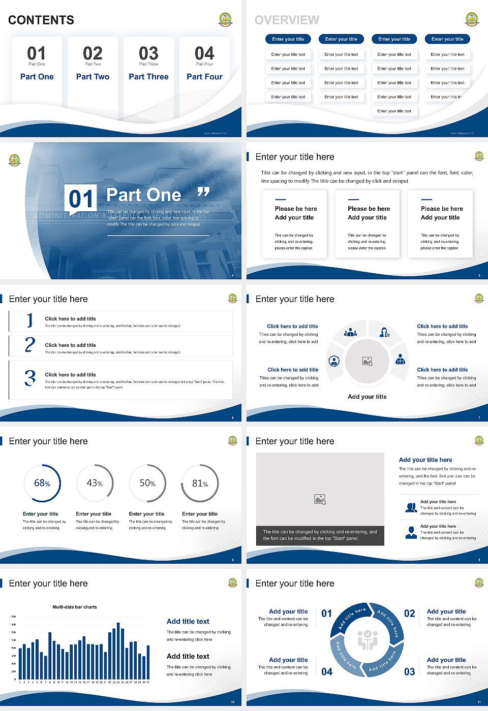 Dr. B.R. Ambedkar Open University Lecture Sharing and Networking Event PPT Template16:9 ratio PPT effect preview image2