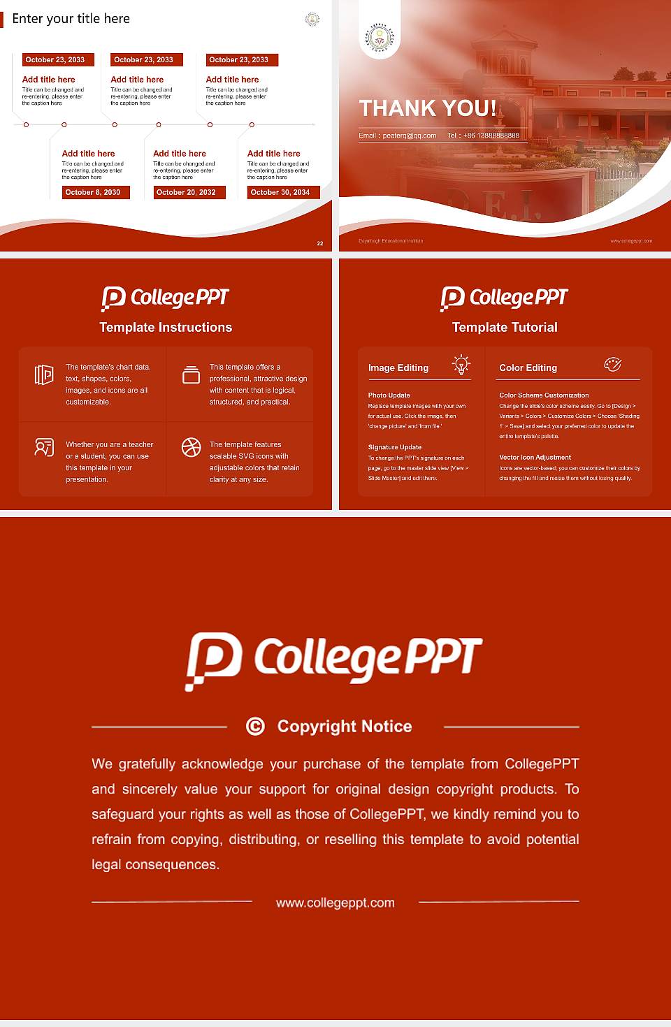 Dayalbagh Educational Institute Lecture Sharing and Networking Event PPT Template4:3 ratio PPT effect preview image4