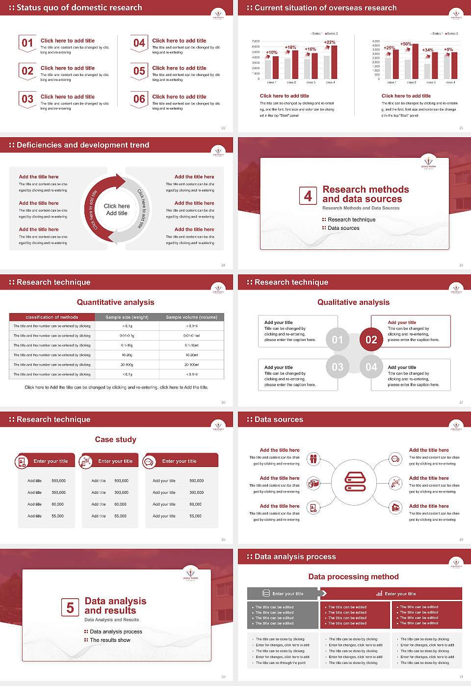 Anna Maria College Graduation Thesis Defense PPT Template16:9 ratio PPT effect preview image4