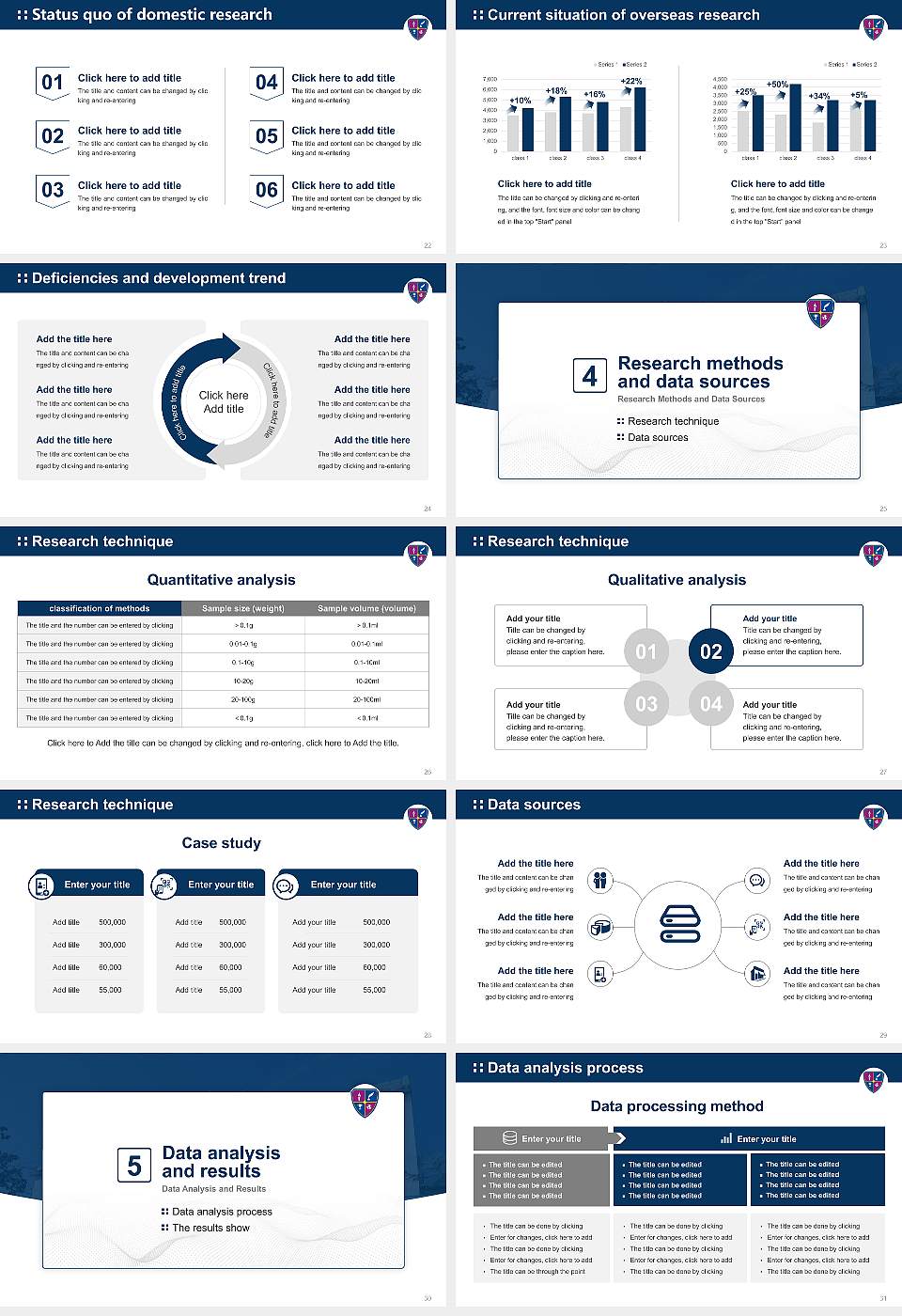 ISBM University Graduation Thesis Defense PPT Template16:9 ratio PPT effect preview image4
