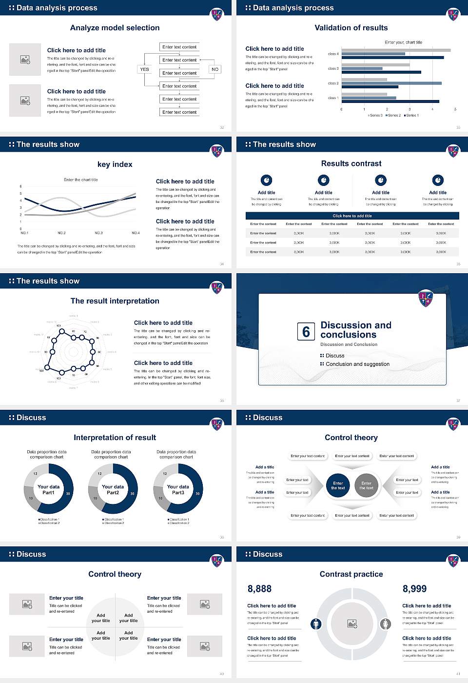 ISBM University Graduation Thesis Defense PPT Template16:9 ratio PPT effect preview image5