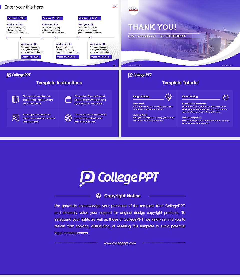 ICFAI University, Jaipur Lecture Sharing and Networking Event PPT Template16:9 ratio PPT effect preview image4