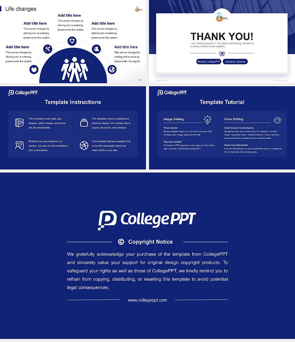Eternal University National Scholarship Defense PPT Template16:9 ratio PPT effect preview image4