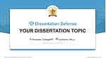 Gurugram University Graduation Thesis Defense PPT Template