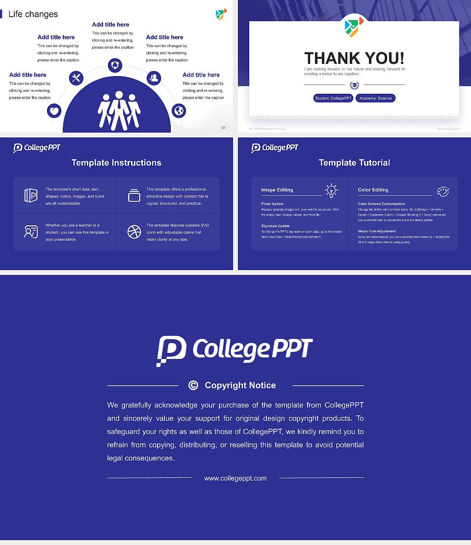 D.Y. Patil International University National Scholarship Defense PPT Template16:9 ratio PPT effect preview image4