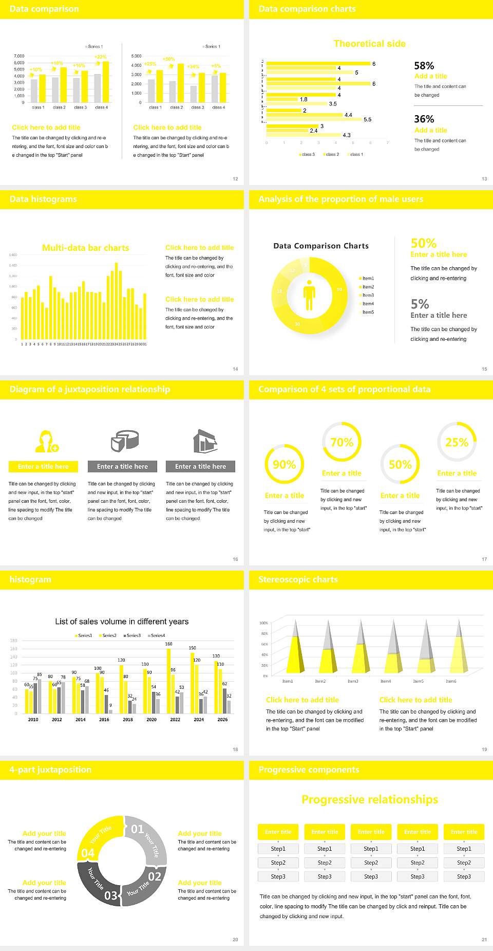 Hijiyama University Thesis Proposal/Graduation Defense PPT Template4:3 ratio PPT effect preview image3