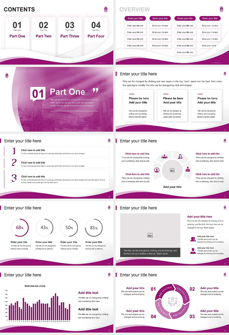 Hiroshima Jogakuin University Lecture Sharing and Networking Event PPT Template16:9 ratio PPT effect preview image2