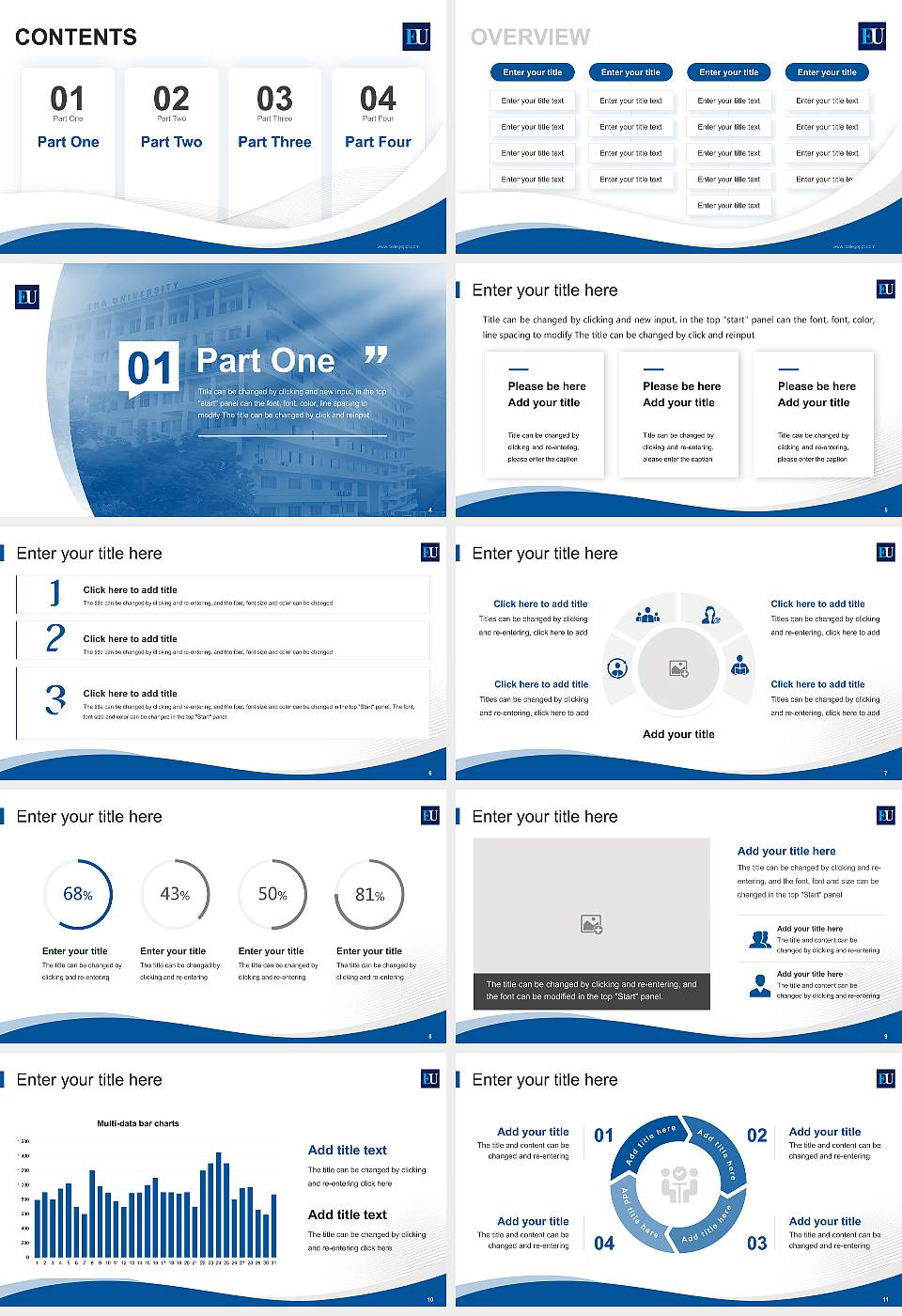Era University Lecture Sharing and Networking Event PPT Template16:9 ratio PPT effect preview image2