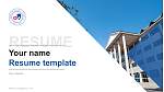 Osan University Resume PPT Template