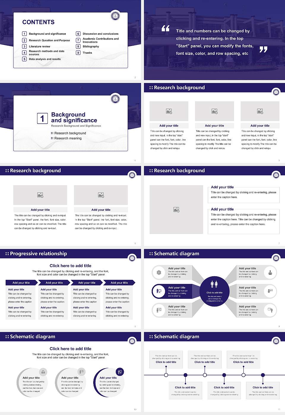 Hidayatullah National Law University Graduation Thesis Defense PPT Template16:9 ratio PPT effect preview image2