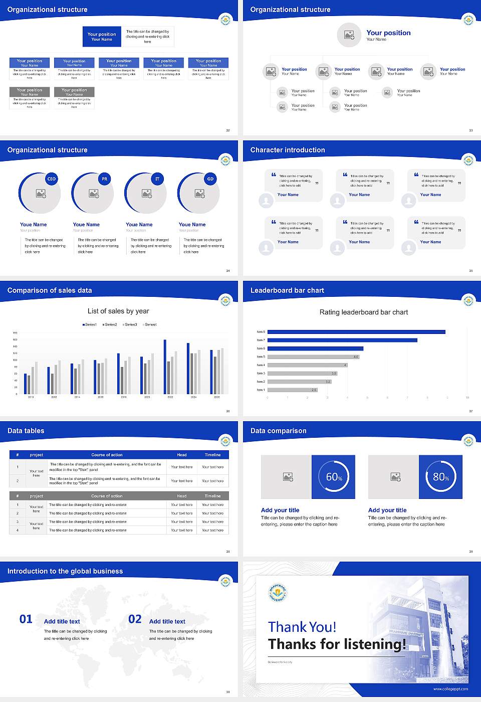 Brainware University Academic Presentation/Research Findings Report PPT Template16:9 ratio PPT effect preview image4