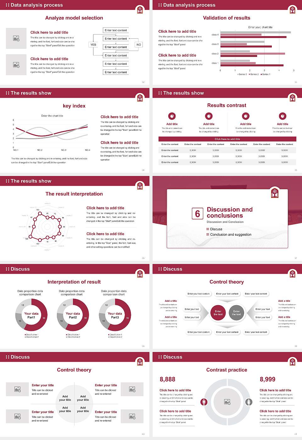 Alvernia University Graduation Thesis Defense PPT Template16:9 ratio PPT effect preview image5