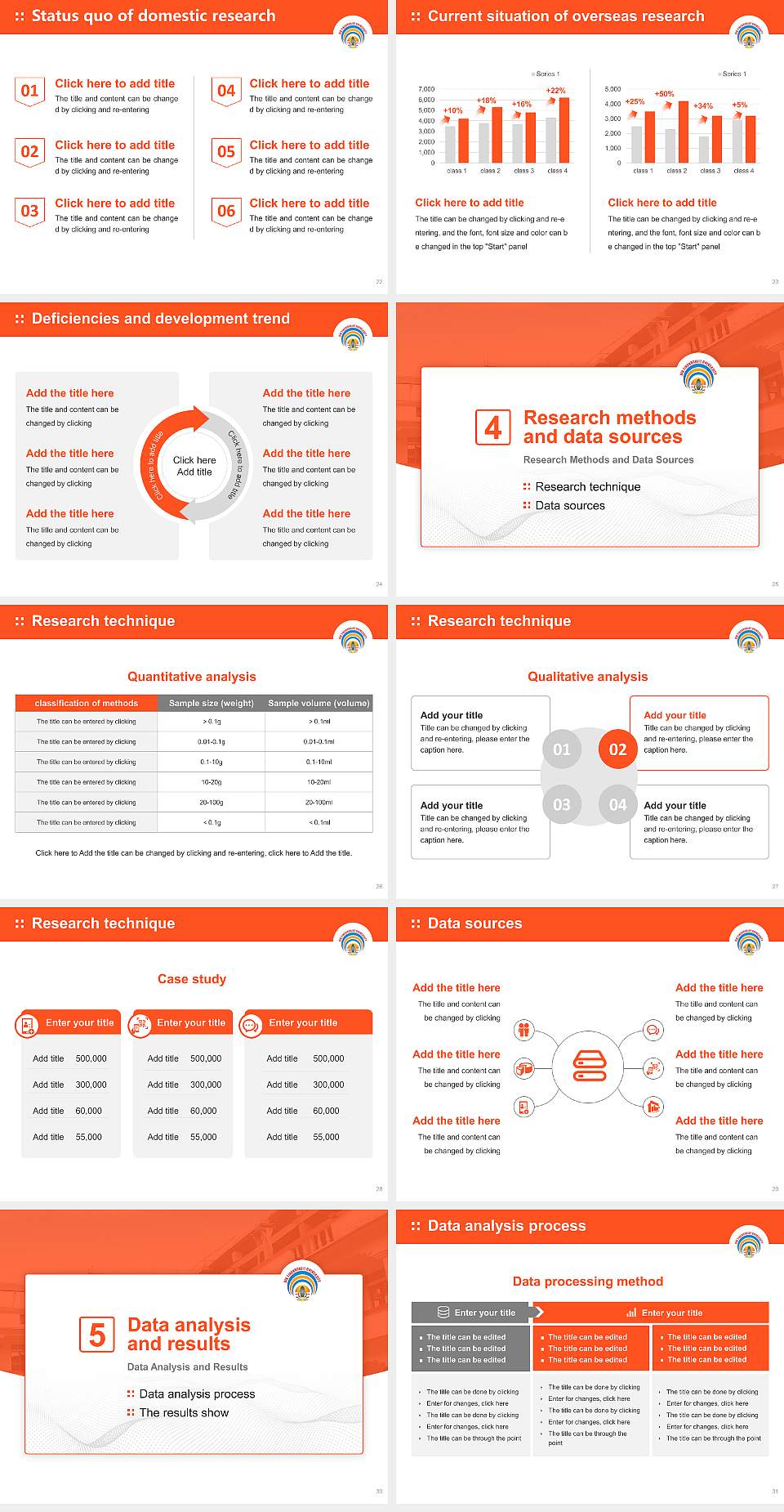 Bir Tikendrajit University Graduation Thesis Defense PPT Template4:3 ratio PPT effect preview image4