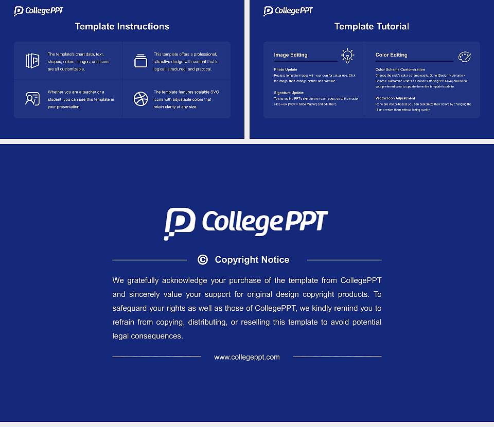 Choudhary Charan Singh University Course/Courseware Creation PPT Template16:9 ratio PPT effect preview image5