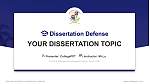 Dr. M.G.R. Educational and Research Institute Disputation Powerpoint Vorlage