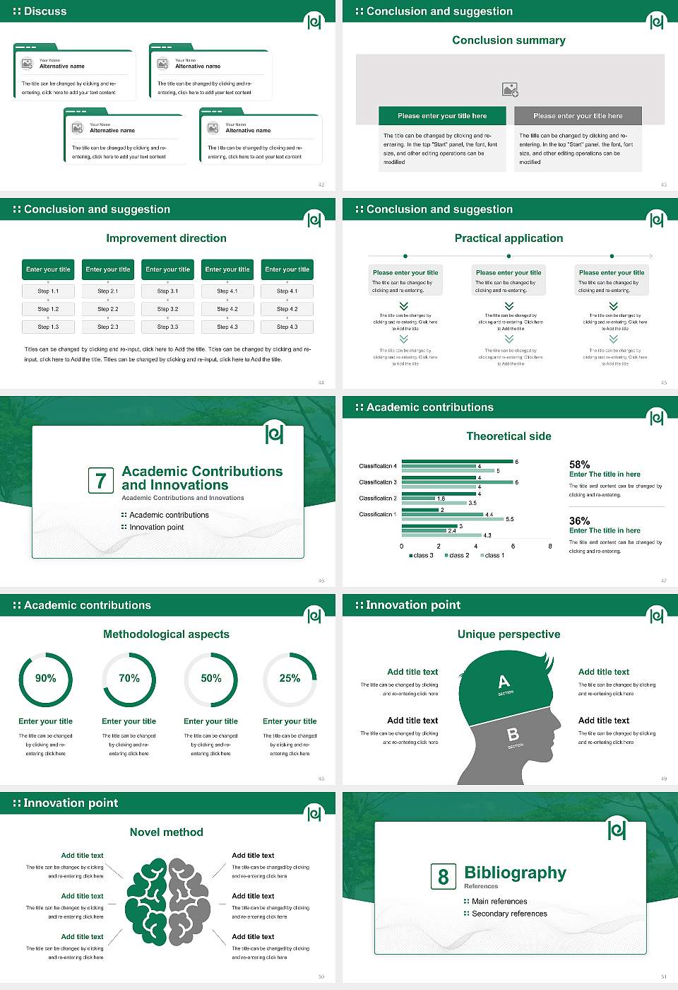 Hyogo University of Teacher Education Graduation Thesis Defense PPT Template16:9 ratio PPT effect preview image6