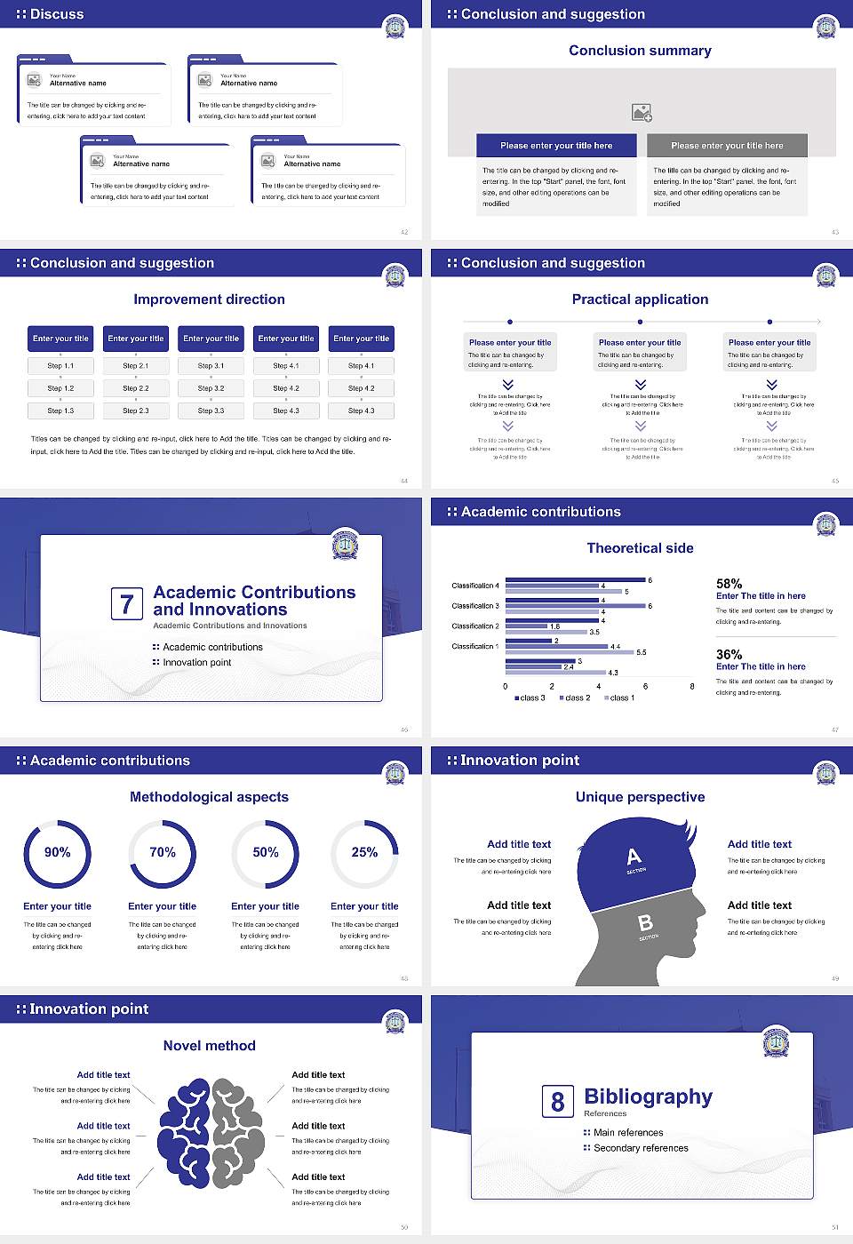 Dr. B.R. Ambedkar National Law University Graduation Thesis Defense PPT Template16:9 ratio PPT effect preview image6