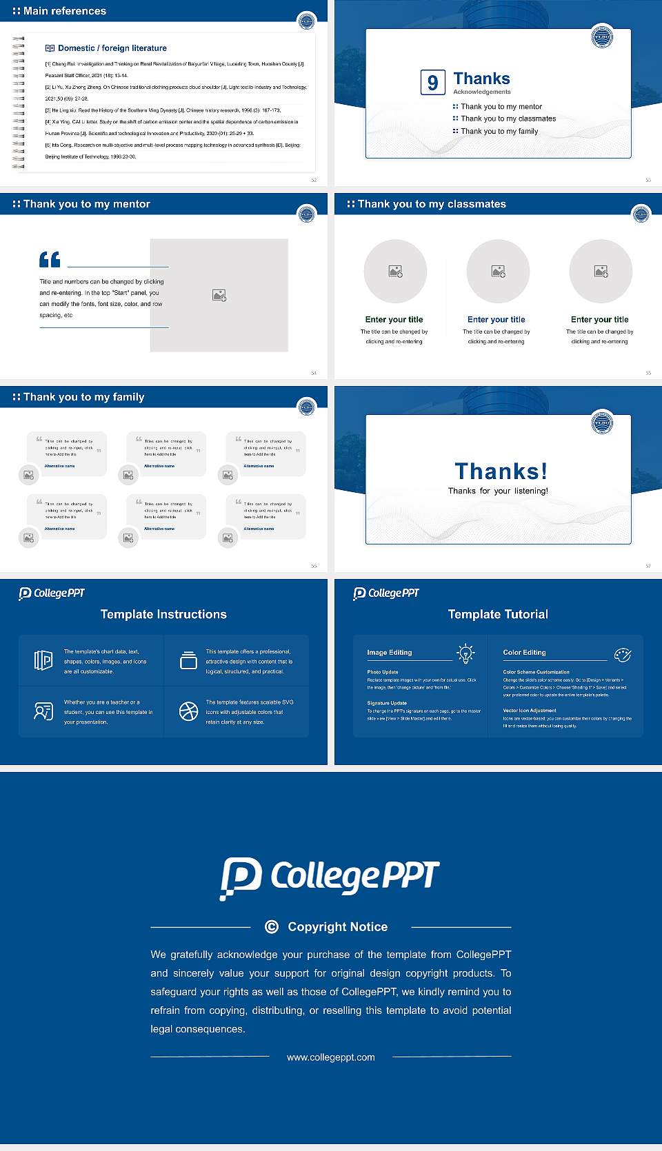 Transnational Law and Business University Graduation Thesis Defense PPT Template16:9 ratio PPT effect preview image7