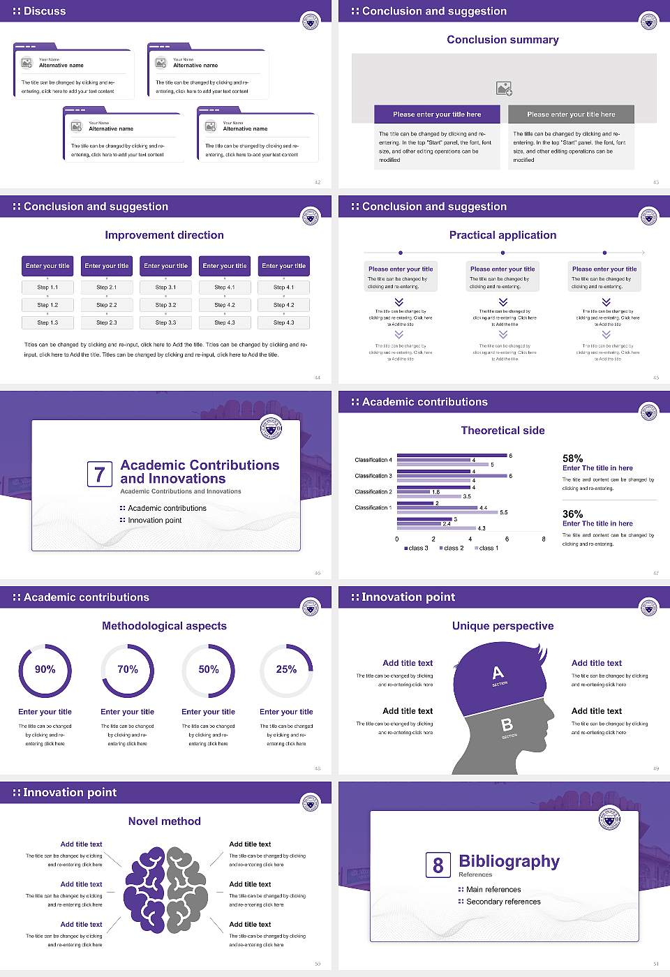 Dr Bhimrao Ambedkar University, Agra Graduation Thesis Defense PPT Template16:9 ratio PPT effect preview image6