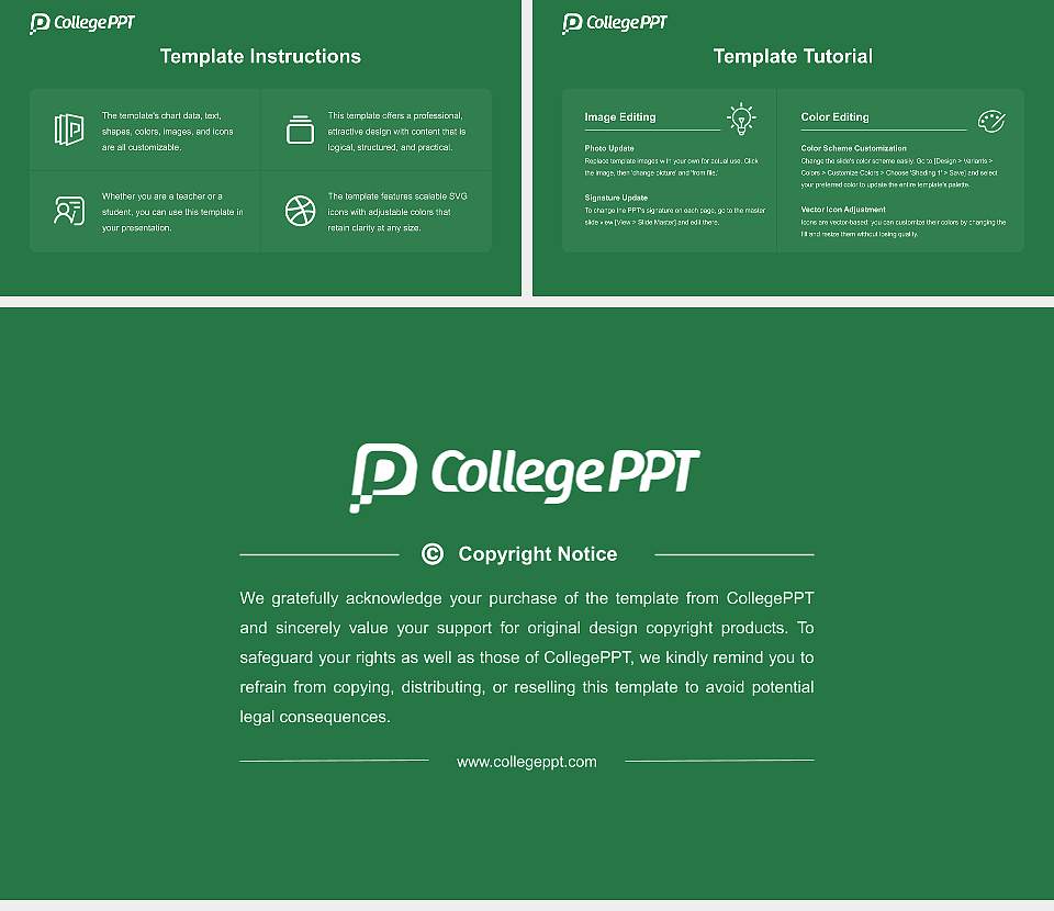American College of the Building Arts Academic Presentation/Research Findings Report PPT Template16:9 ratio PPT effect preview image5