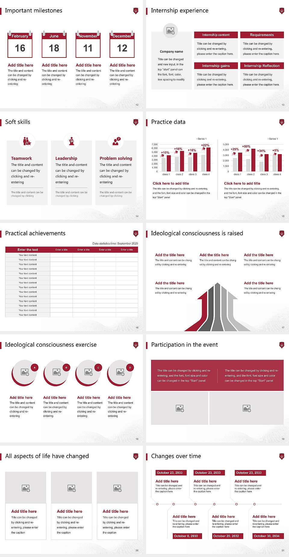D.Y. Patil University National Scholarship Defense PPT Template4:3 ratio PPT effect preview image3
