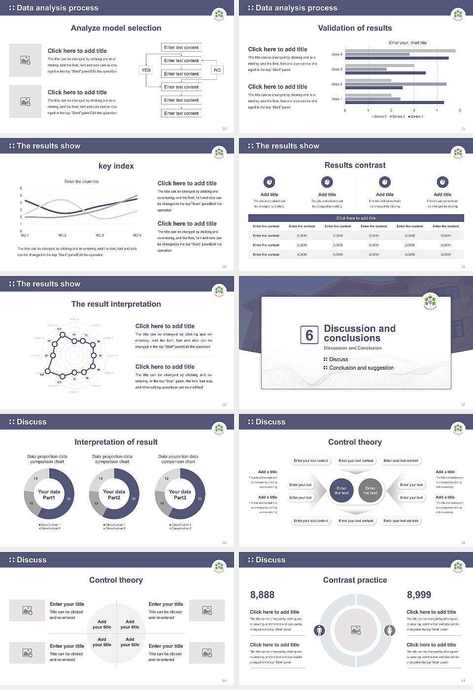 Cluster University of Srinagar Graduation Thesis Defense PPT Template16:9 ratio PPT effect preview image5