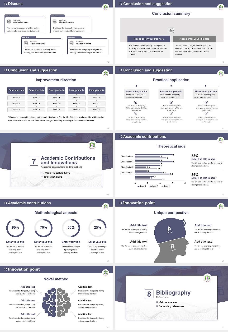 Cluster University of Srinagar Graduation Thesis Defense PPT Template16:9 ratio PPT effect preview image6