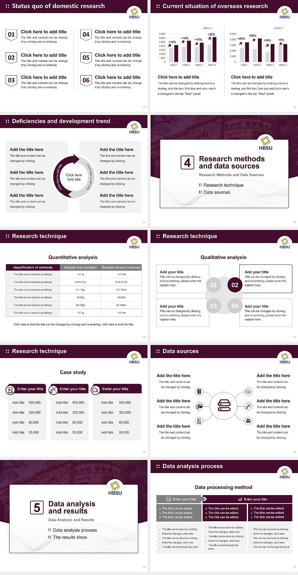 Dr. Homi Bhabha State University Graduation Thesis Defense PPT Template4:3 ratio PPT effect preview image4