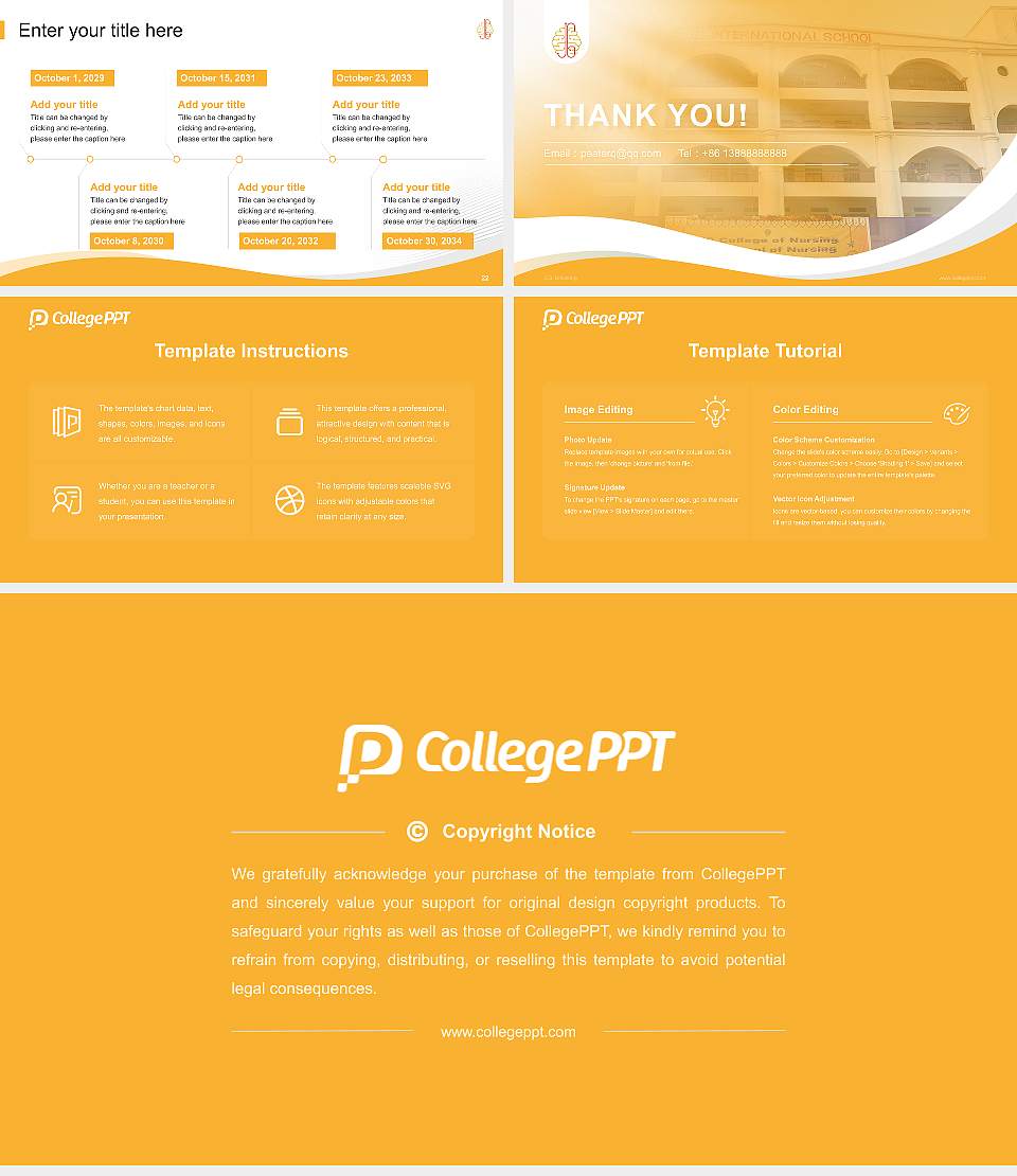 J.G. University Lecture Sharing and Networking Event PPT Template16:9 ratio PPT effect preview image4
