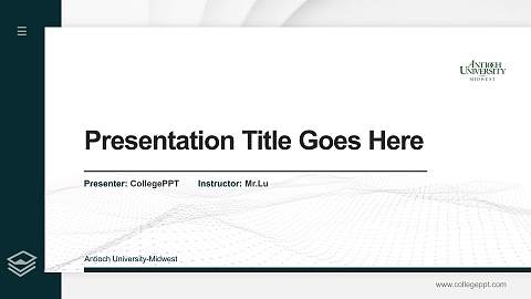 Antioch University-Midwest Thesis Proposal/Graduation Defense PPT Template
