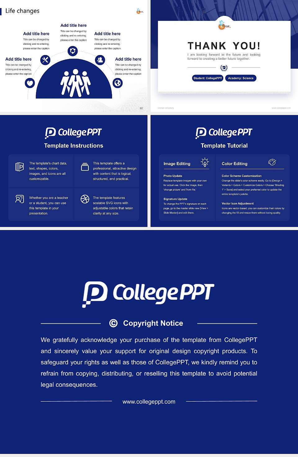 Eternal University National Scholarship Defense PPT Template4:3 ratio PPT effect preview image4