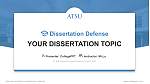 A.T.斯提尔健康科学大学论文答辩PPT模板