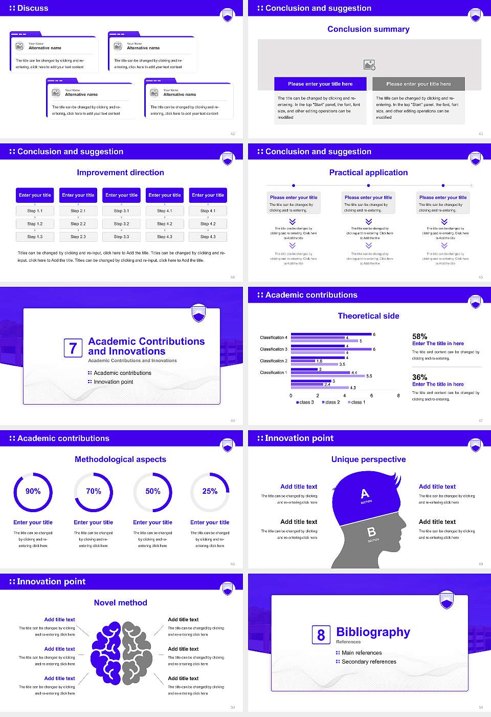 American College of Financial Services Graduation Thesis Defense PPT Template16:9 ratio PPT effect preview image6