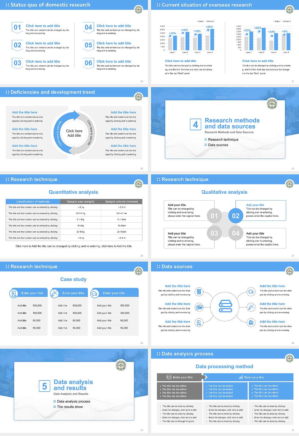 G.B. Pant University of Agriculture and Technology Graduation Thesis Defense PPT Template16:9 ratio PPT effect preview image4