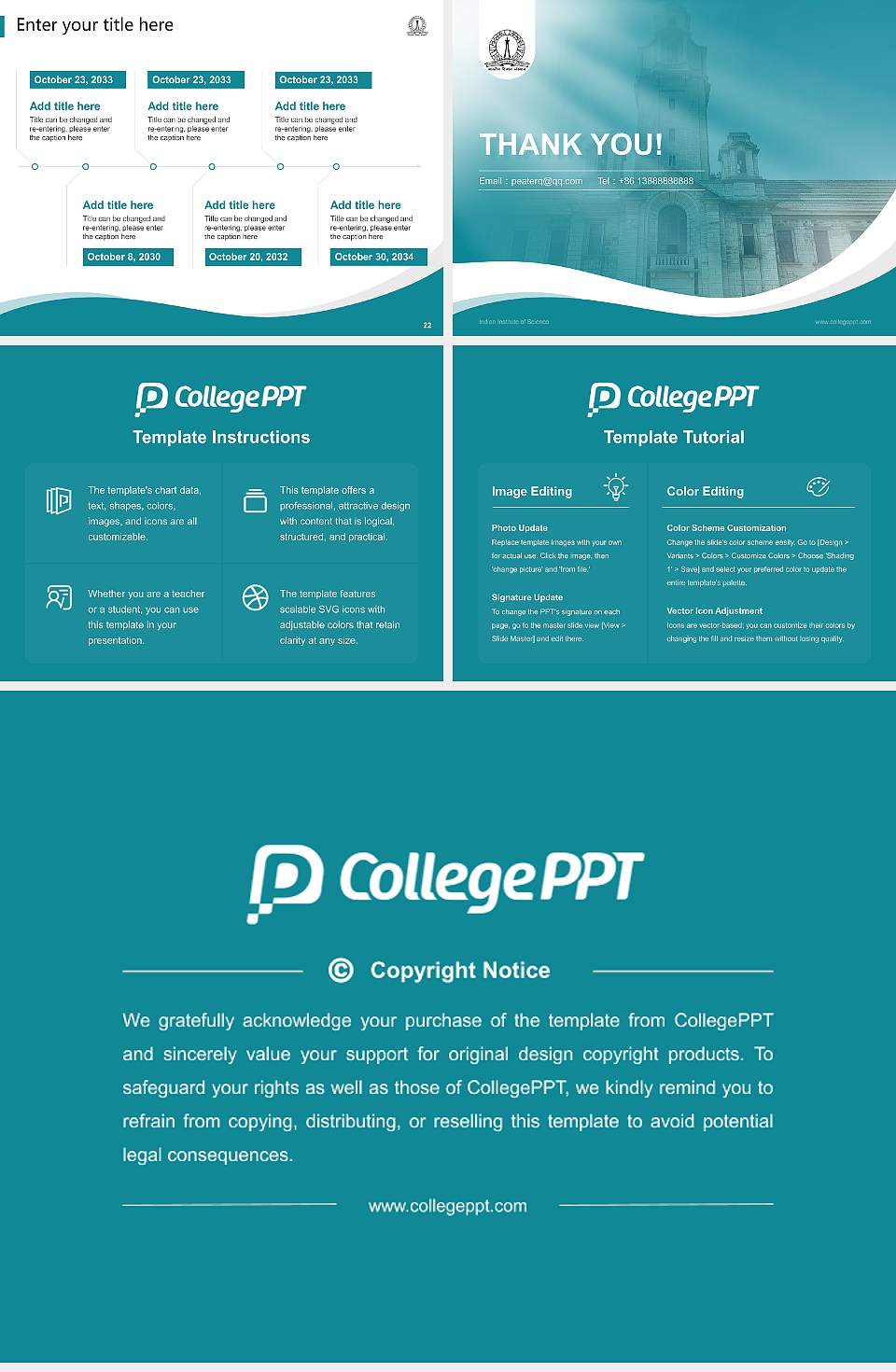 Indian Institute of Science Lecture Sharing and Networking Event PPT Template4:3 ratio PPT effect preview image4