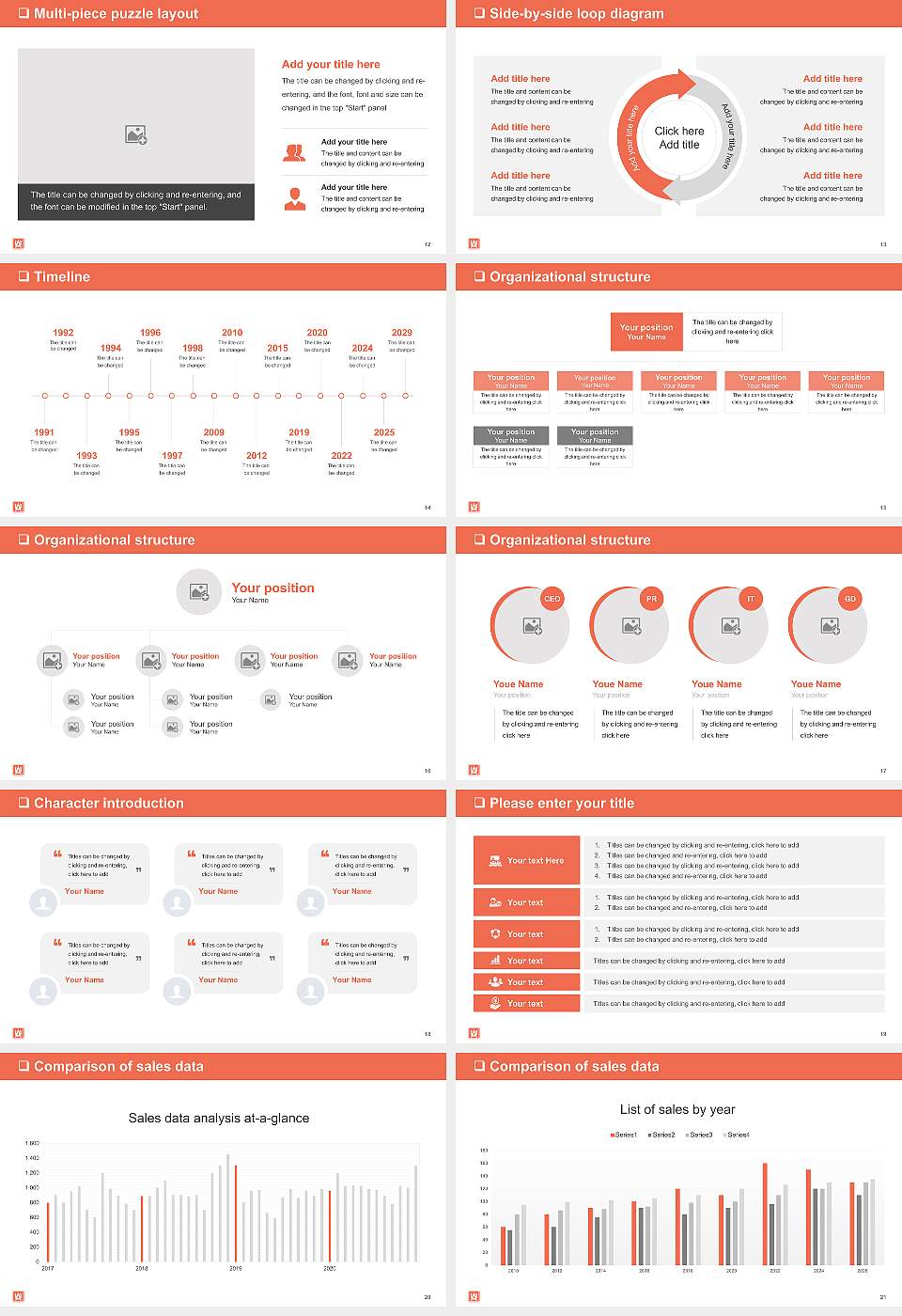 Amberton University General Purpose PPT Template16:9 ratio PPT effect preview image3