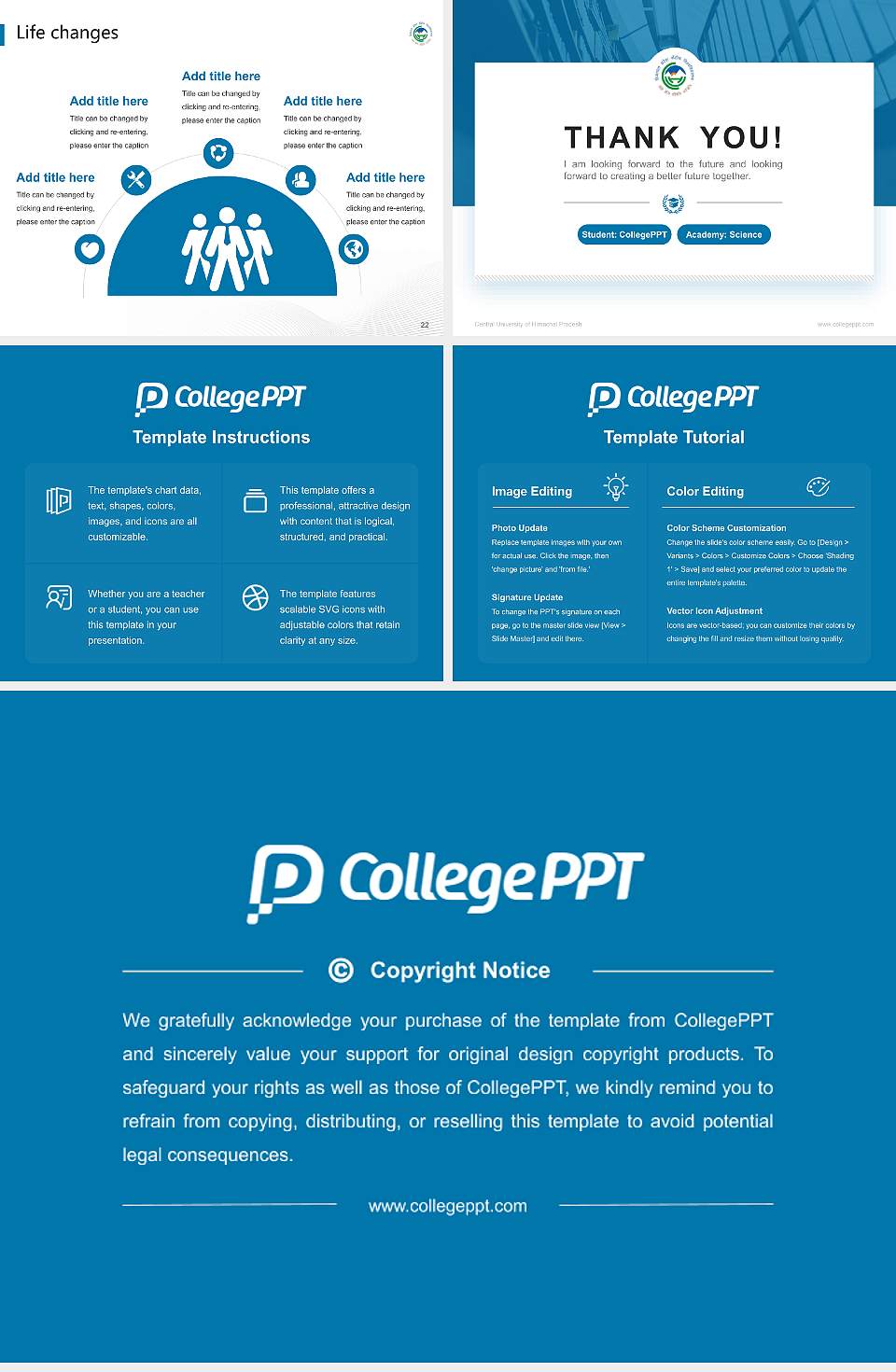Central University of Himachal Pradesh National Scholarship Defense PPT Template4:3 ratio PPT effect preview image4