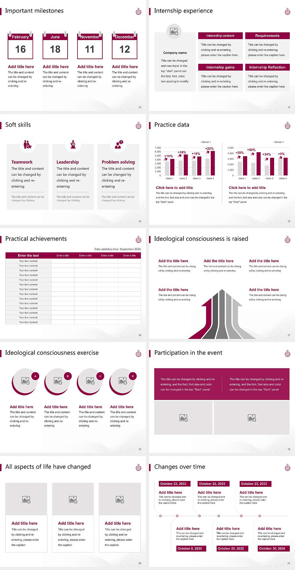 Albany Medical College National Scholarship Defense PPT Template4:3 ratio PPT effect preview image3