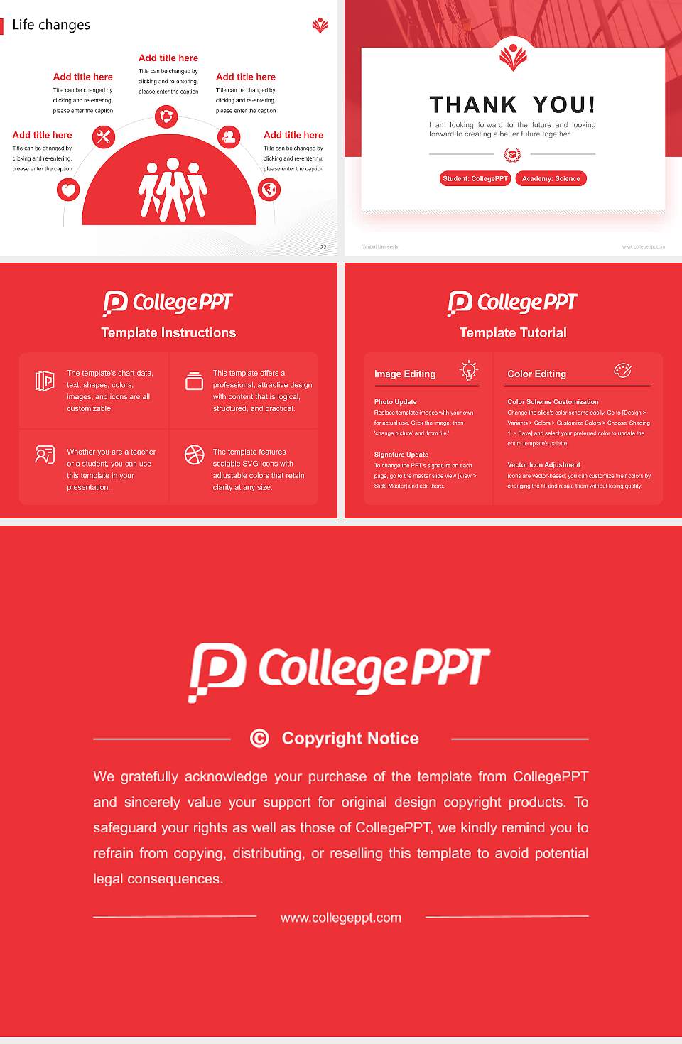 Ganpat University National Scholarship Defense PPT Template4:3 ratio PPT effect preview image4