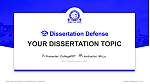 GIET University Graduation Thesis Defense PPT Template