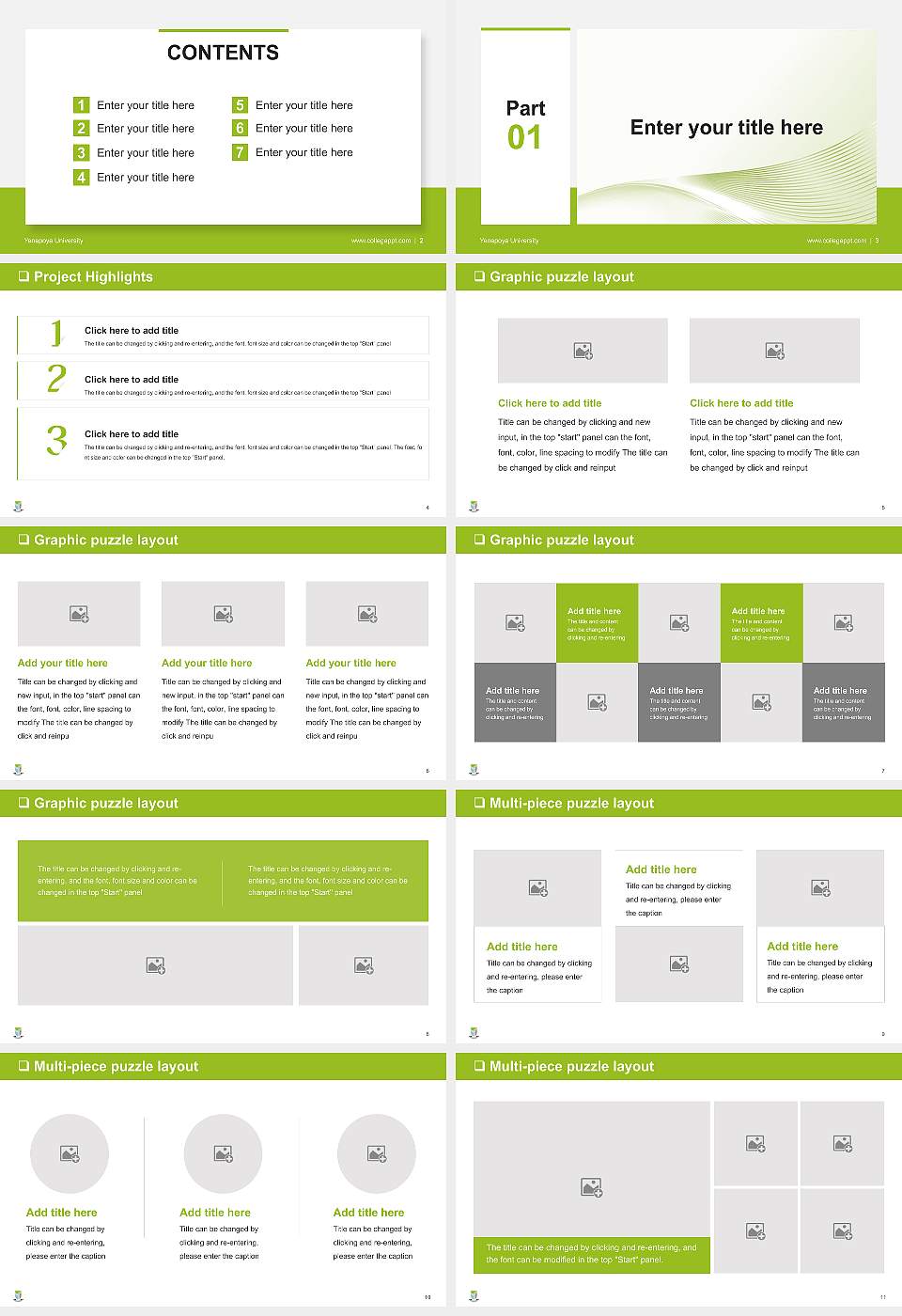 Yenepoya University General Purpose PPT Template16:9 ratio PPT effect preview image2