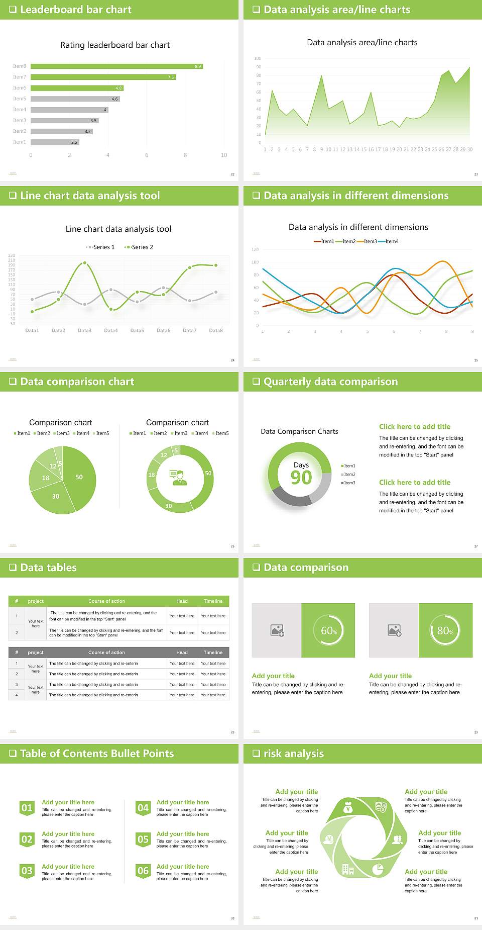 Akita University of Art General Purpose PPT Template4:3 ratio PPT effect preview image4