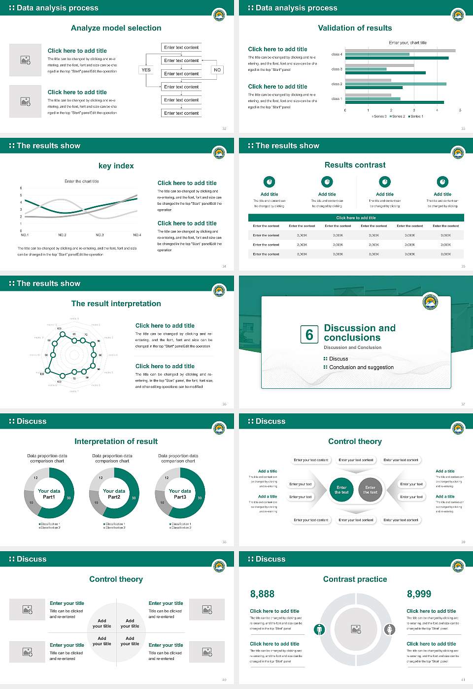 Chaudhary Devi Lal University Graduation Thesis Defense PPT Template16:9 ratio PPT effect preview image5