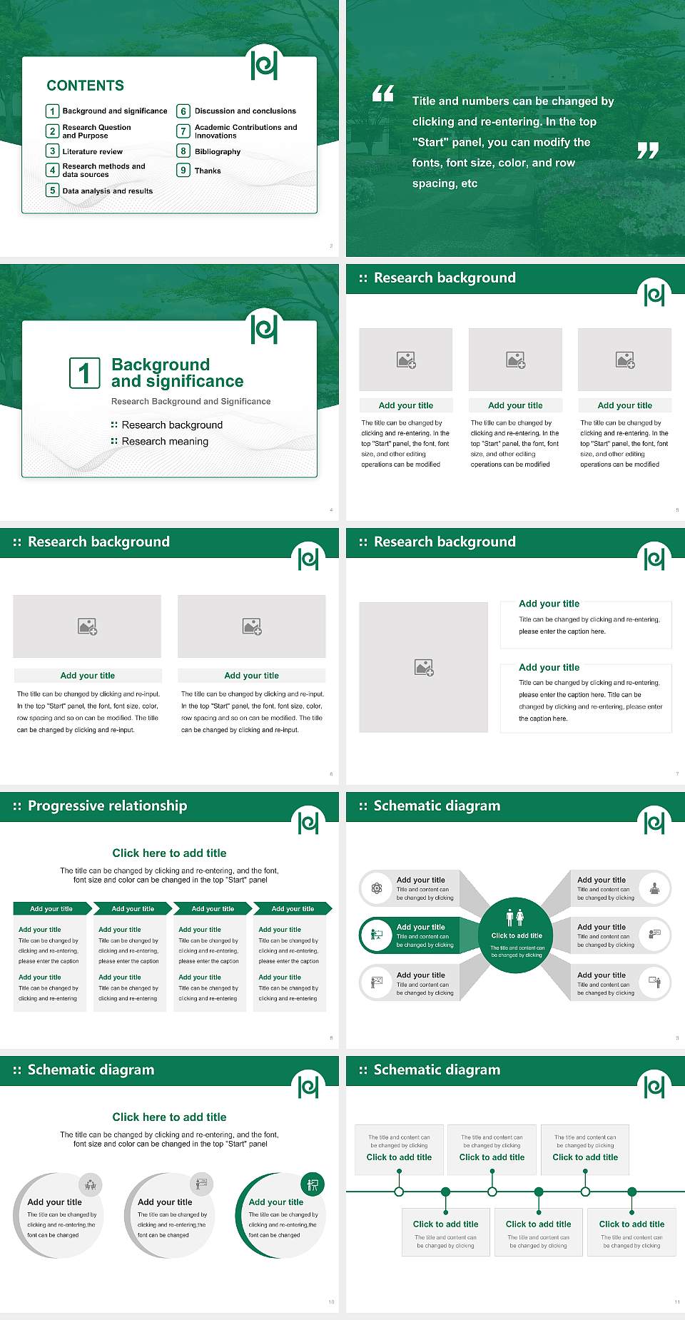 Hyogo University of Teacher Education Graduation Thesis Defense PPT Template4:3 ratio PPT effect preview image2