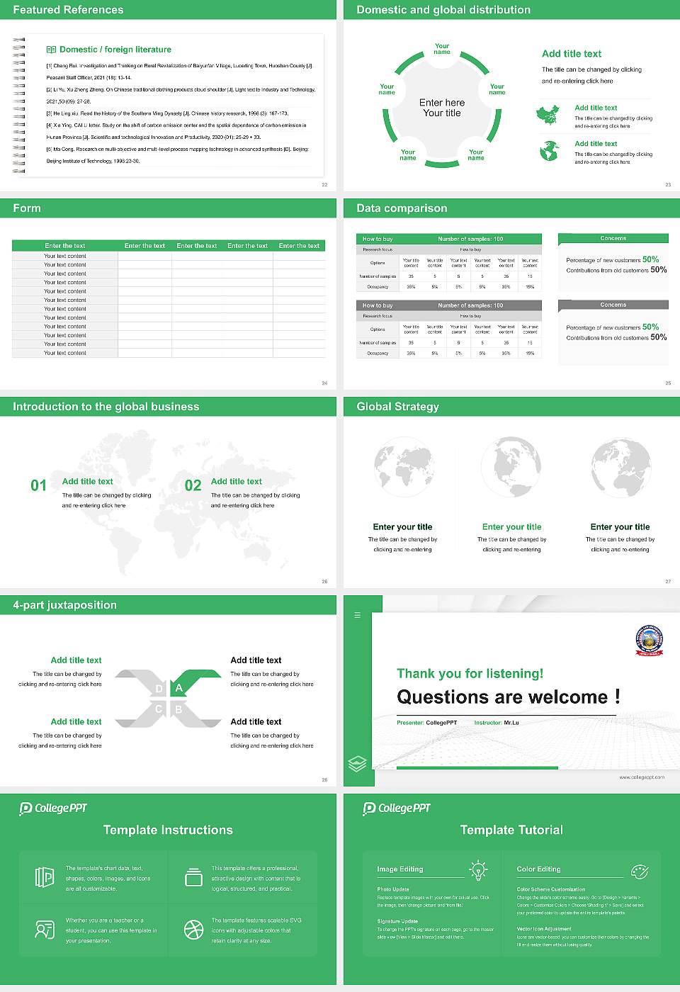 Himachal Pradesh National Law University Thesis Proposal/Graduation Defense PPT Template16:9 ratio PPT effect preview image4