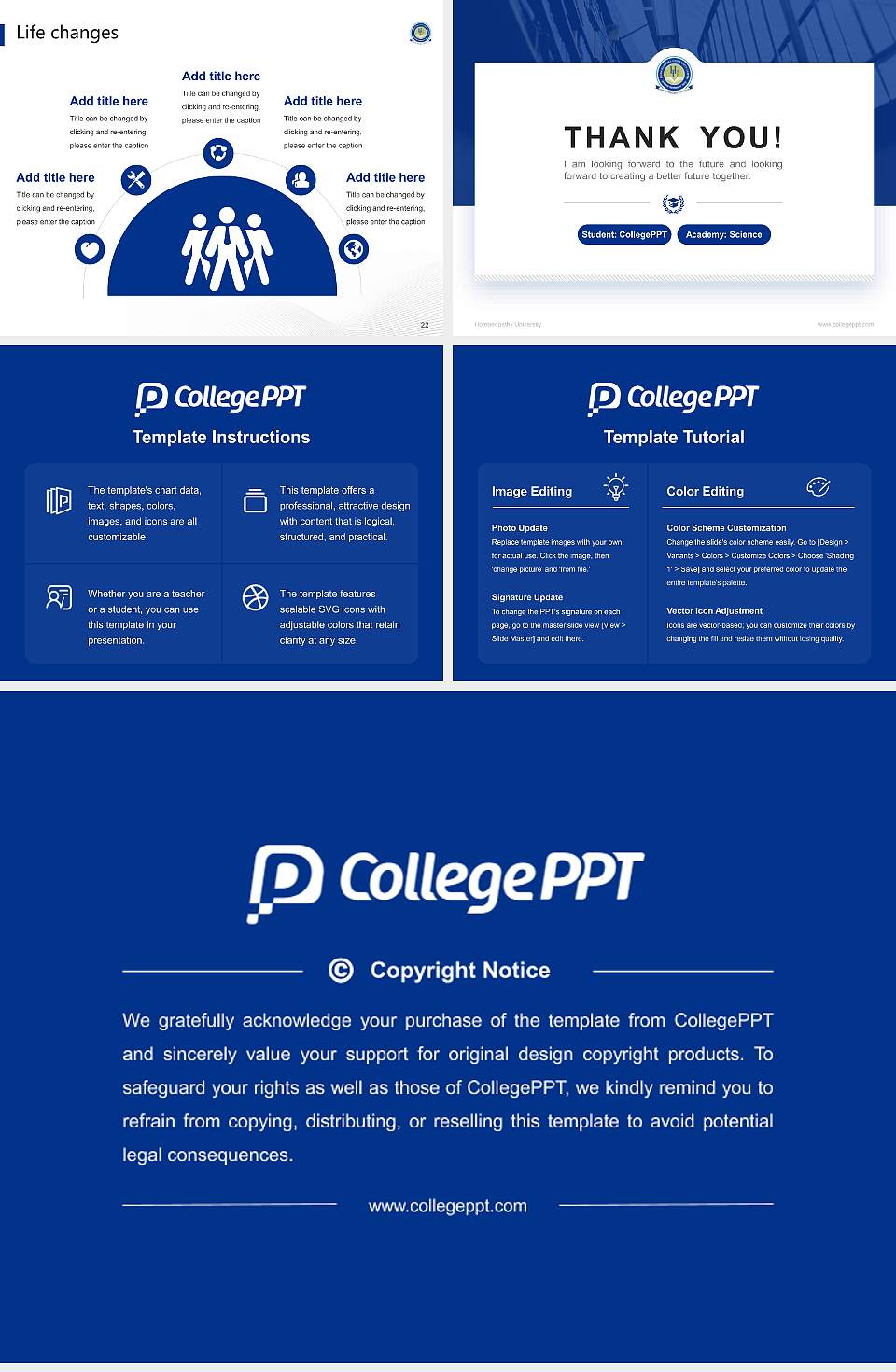 Homoeopathy University National Scholarship Defense PPT Template4:3 ratio PPT effect preview image4