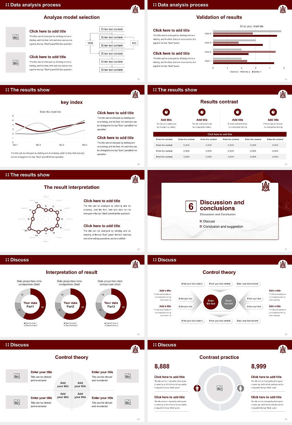 Alabama a & M University Graduation Thesis Defense PPT Template16:9 ratio PPT effect preview image5